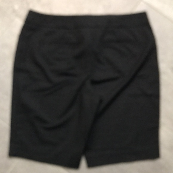 Black Trouser Shorts - Picture 3 of 3
